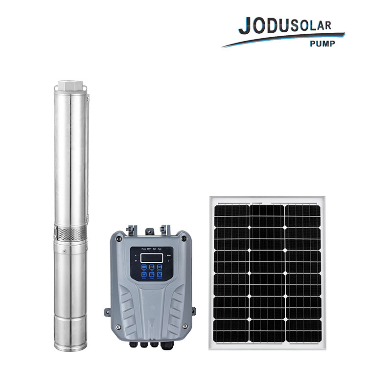 3 Zoll 200 W-1100 W Solarpumpe mit Kunststofflaufrad